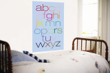 Blue Rainbow Alphabet