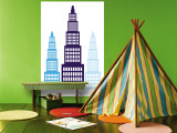 Blue Skyscrapers