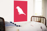 Pink Bird Silhouette