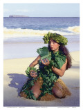 Patience  Hula Girl  Maui  Hawaii