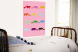 Pink Rainbow Rhinos