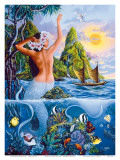 Wahine from the Sea  Hawaiian Mermaid