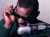 Ray Charles Taping a Coca-Cola Radio Commercial  1967