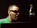Ray Charles Taping a Coca-Cola Radio Commercial  1967