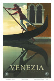 Venezia  Gondolier in Renaissance  Venice  Italy  c1951