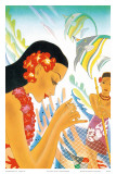 Hawaiian Gifts of the Sea  Menu Cover  c 1930s
