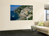 Amalfi Coast  Coastal View and Village  Positano  Campania  Italy