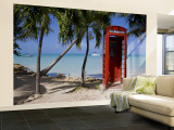 Caribbean  Antigua  Dickenson Bay  English Red Telephone Box