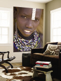 Portrait of a Girl of the Galeb Tribe  Lower Omo Valley  Ethiopia
