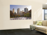 Wollman Icerink at Central Park  Manhattan  New York City  USA