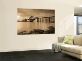 Forth Road and Rail Bridges  Firth of Forth  Edinburgh  Scotland  UK
