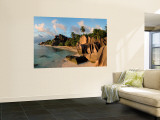 Anse Source d'Argent Beach  La Digue Island  Seychelles