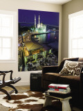 Bosphoros River Bridge and Ortakoy Camii Mosque  Ortakoy District  Istanbul  Turkey