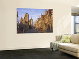 Sint Niklaaskerk and Sint Baafs Kathedraal Ghent  East Flanders  Belgium