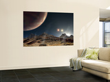 The View from a Hypothetical Moon in Orbit