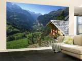 Alpine Cabin  Wengen and Lauterbrunnen Valley  Berner Oberland  Switzerland