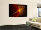 This is an Artist's Concept of Giant Planet Recently Discovered Orbiting the Sun-Like Star 79 Ceti
