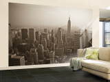 Manhattan Skyline Including Empire State Building  New York City  USA