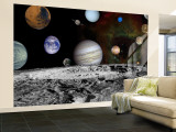 Montage of Images Taken by the Voyager Spacecraft