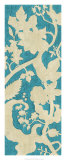 Linen Silhouette on Teal II