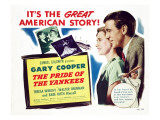 The Pride of the Yankees  Teresa Wright  Gary Cooper  Babe Ruth  1942