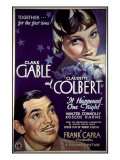 It Happened One Night  Clark Gable  Claudette Colbert  1934