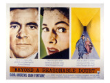 Beyond a Reasonable Doubt  Dana Andrews  Joan Fontaine  1956