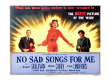 No Sad Songs for Me  Wendell Corey  Natalie Wood  Margaret Sullavan  Viveca Lindfors  1950