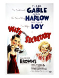 Wife Vs Secretary  Myrna Loy  Clark Gable  Jean Harlow  1936