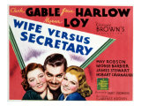 Wife Vs Secretary  Myrna Loy  Clark Gable  Jean Harlow  1936
