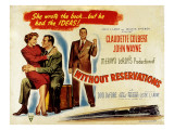 Without Reservations  Claudette Colbert  John Wayne  Don Defore  1946