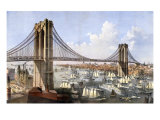 Brooklyn Bridge  Connecting the Cities of New York and Brooklyn