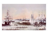 New York Harbor in Summer