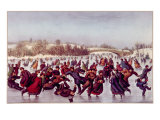 Central Park in Winter  'The Skating Carnival