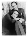 Roald Dahl  British Author with His Wife  Actress Patricia Neal in 1954