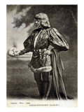 Sarah Bernhardt  French Actress  in Role of Shakespeare's Hamlet 1887