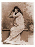 Sarah Bernhardt  French Actress in Greek Costume  1896