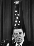 President  Ronald Reagan  During His 1976 Campaign for the Presidency  April 1976