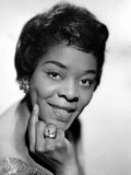 American Blues  Jazz  and R&B Singer Dinah Washington  1963
