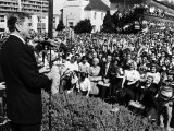 President  Ronald Reagan  During His Campaign for the Presidency  Alabama  1980