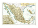 Mexico Map 1916