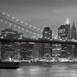Downtown Manhattan and Brooklyn Bridge