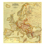 Europe Map 1921
