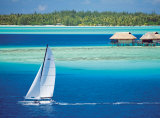 Sailing in Bora-Bora