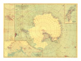 Antarctic Regions Map 1932