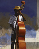 Double Bass Player  Cuba