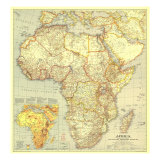 Africa Map 1935