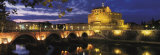 Castel Sant'Angelo at Night  Rome