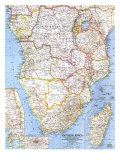 Southern Africa Map 1962