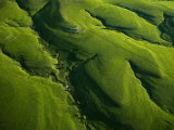 Meandering valleys of Texaco Hill in the Flint Hills